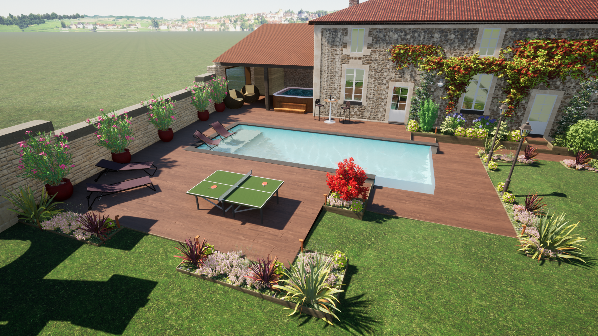 Jardin Corps de ferme